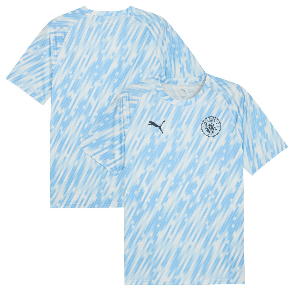 Manchester City 2025/26 Pre-Match Training Jersey - Sky Blue cheap