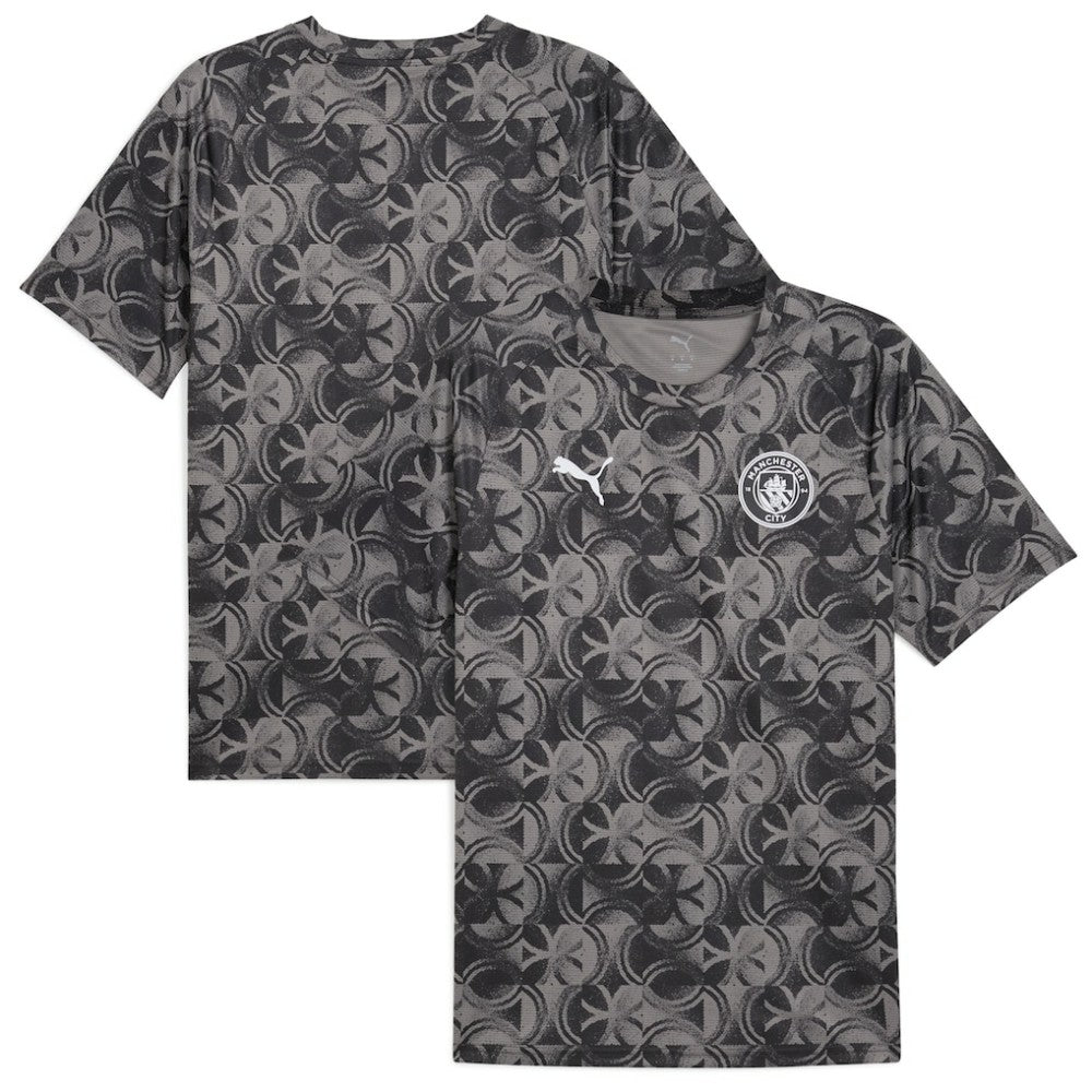 Manchester City 2025/26 Pre-Match Training Jersey - Black sale