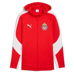 Chivas Evostripe Raglan Full-Zip Hooded Jacket - Red sale