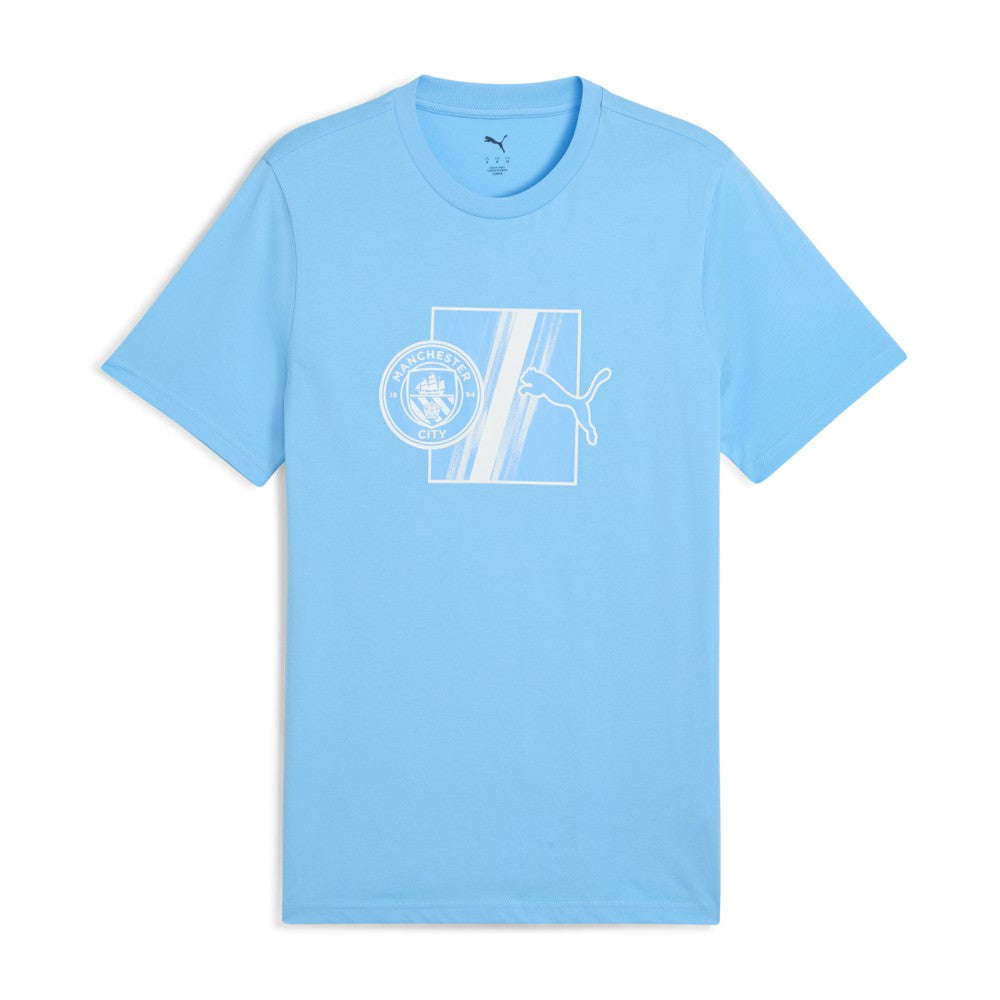Manchester City ftblCulture T-Shirt - Sky Blue for sale