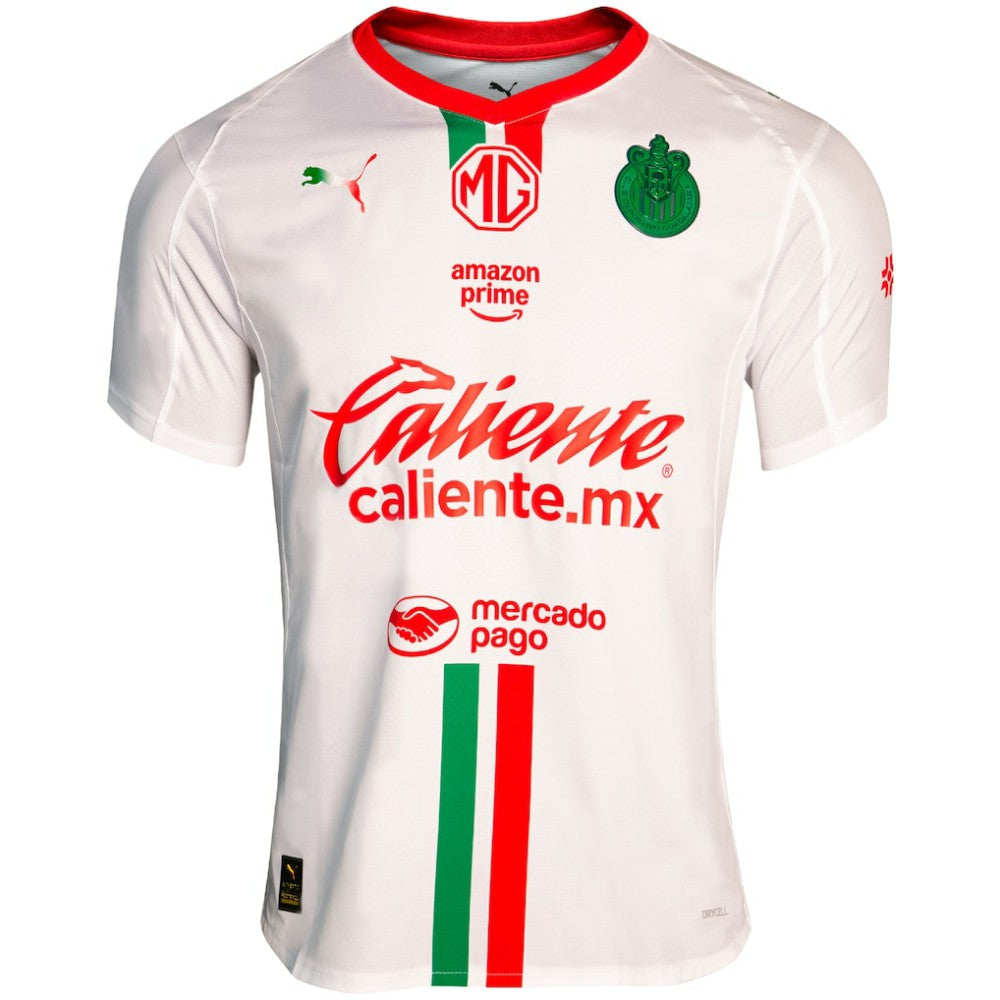 Chivas 2025/26 Away Jersey - White on sale