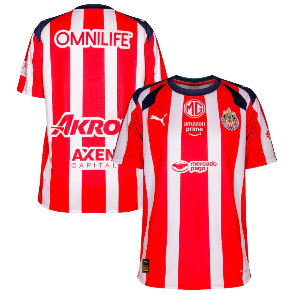 Chivas Youth 2025/26 Home Replica Jersey - Red cheap