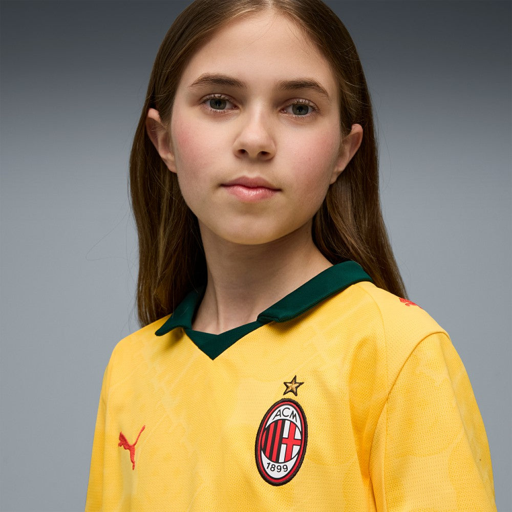 AC Milan Youth 2025/26 Third Replica Jersey - Yellow discount