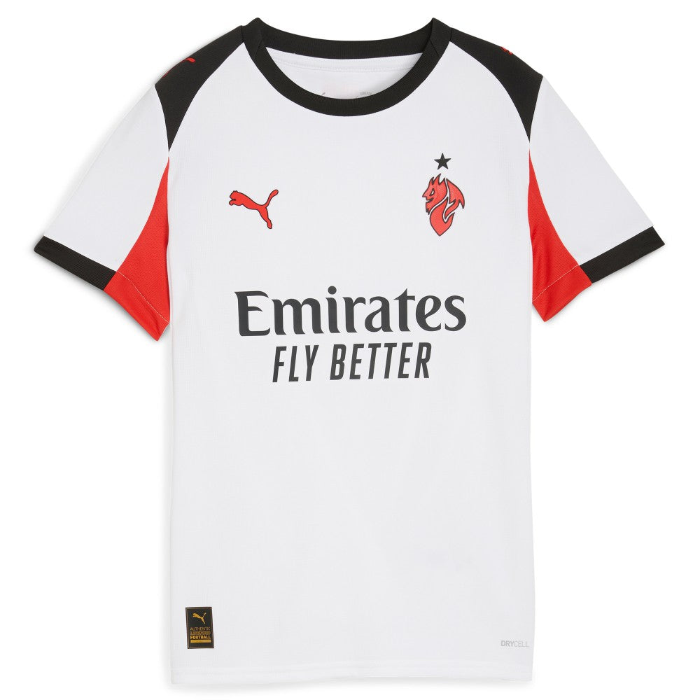 AC Milan Youth 2025/26 Replica Jersey - White shop