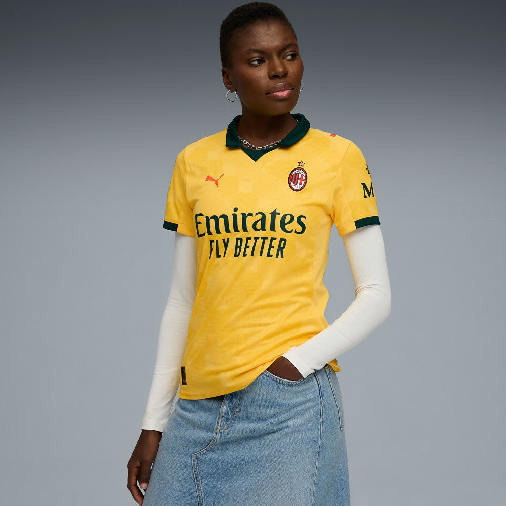 AC Milan Women's 2025/26 Third Replica Jersey - Yellow on sale