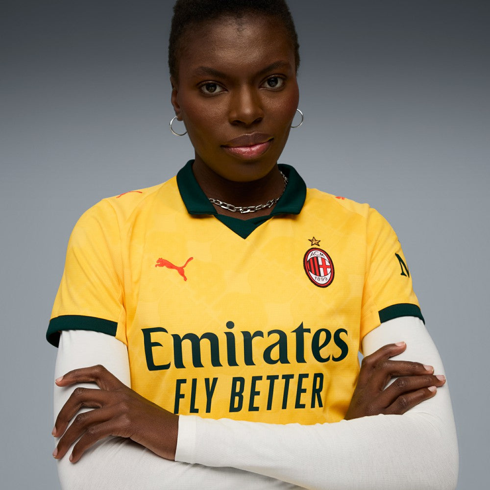 AC Milan Women's 2025/26 Third Replica Jersey - Yellow on sale