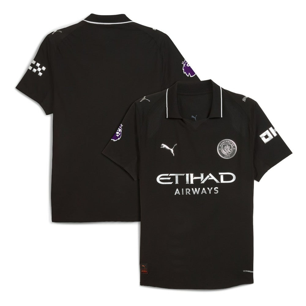 Manchester City 2025/26 Away Jersey - Black cheap