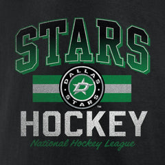 Dallas Stars Retro Stripe T-Shirt - Black T-shirts