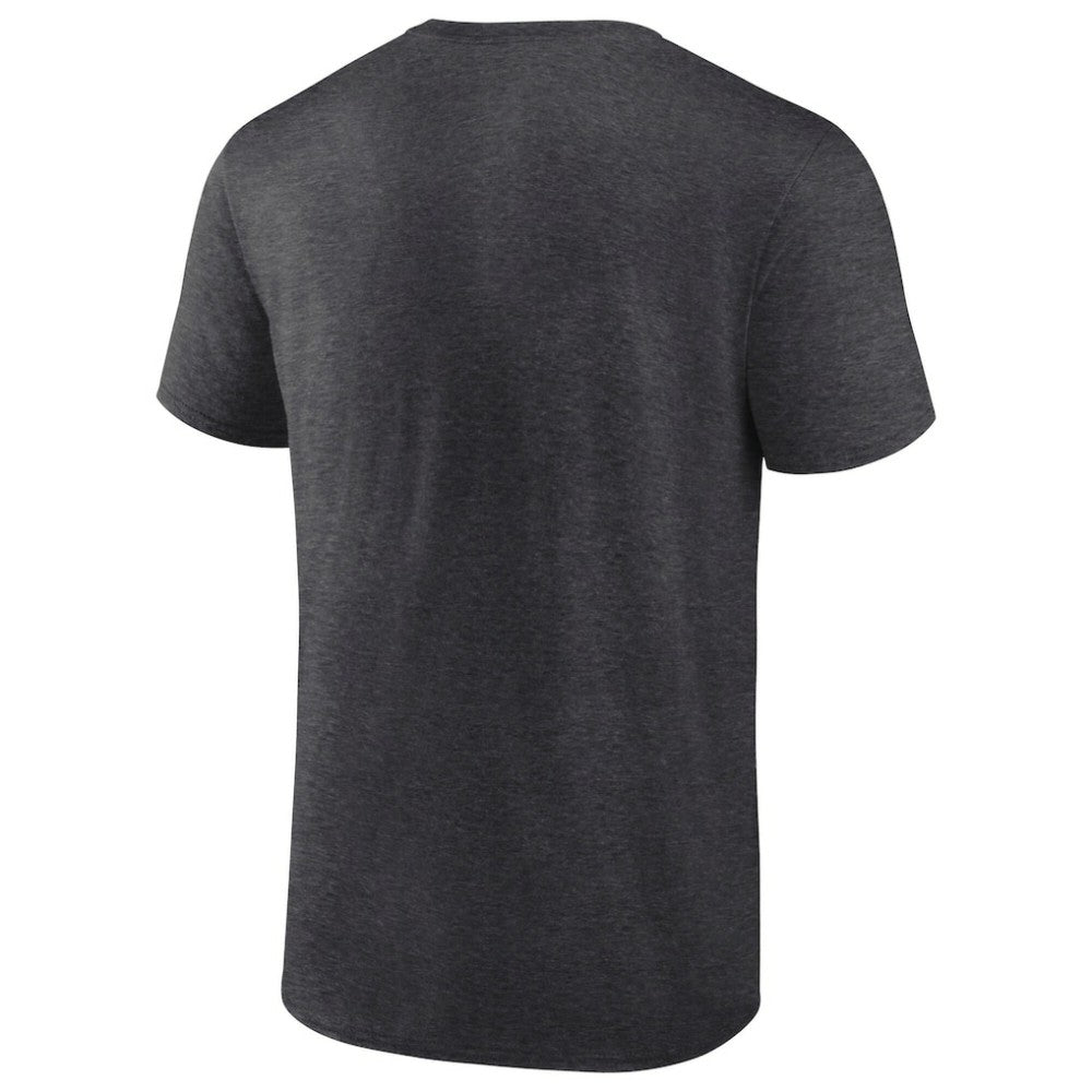 Dallas Stars Retro Seal T-Shirt - Charcoal T-shirts