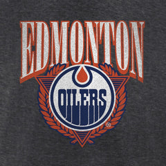 Edmonton Oilers Retro Seal T-Shirt - Charcoal T-shirts