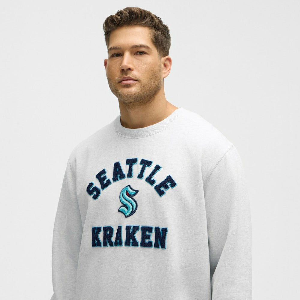 Seattle Kraken lululemon Steady State Crew - Heathered Core Ultra Light Grey