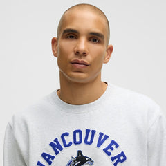 Vancouver Canucks lululemon Steady State Crew - Heathered Core Ultra Light Grey