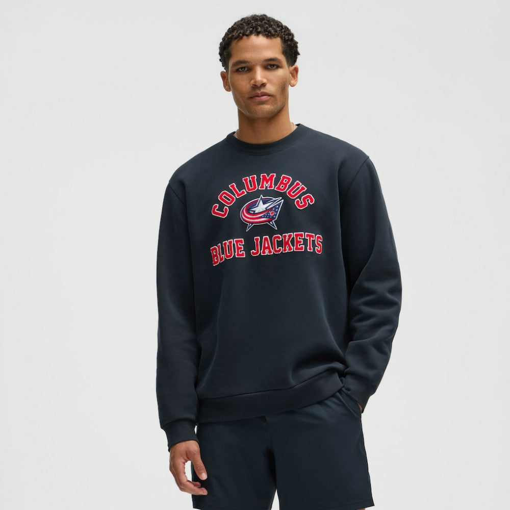 Columbus Blue Jackets lululemon Steady State Crew - True Navy Jackets