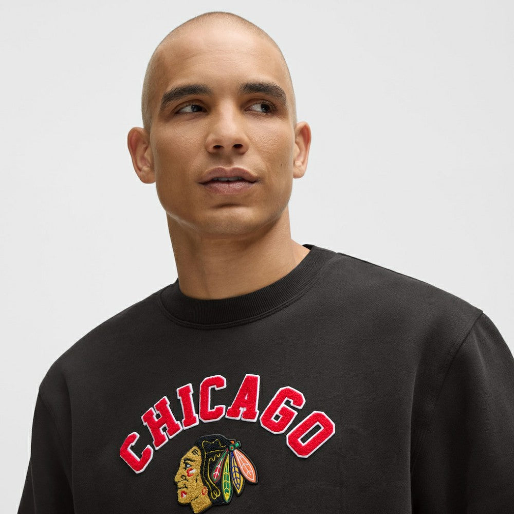 Chicago Blackhawks lululemon Steady State Crew - Black