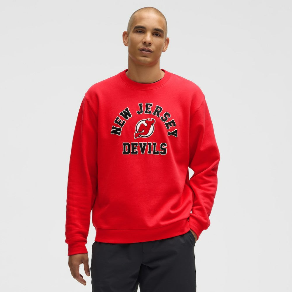 New Jersey Devils lululemon Steady State Crew - True Red Jerseys