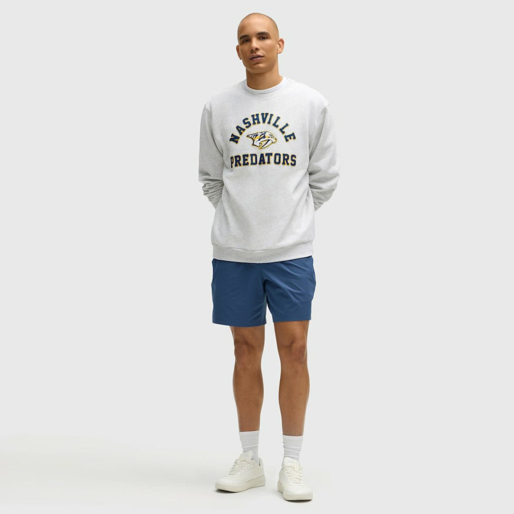 Nashville Predators lululemon Steady State Crew - Heathered Core Ultra Light Grey