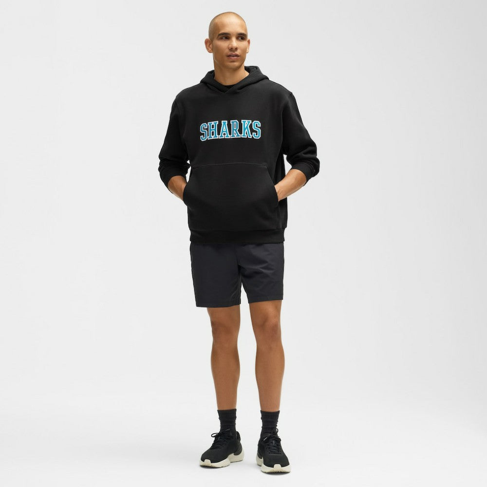 San Jose Sharks lululemon Steady State Pullover Hoodie - Black Hoodies
