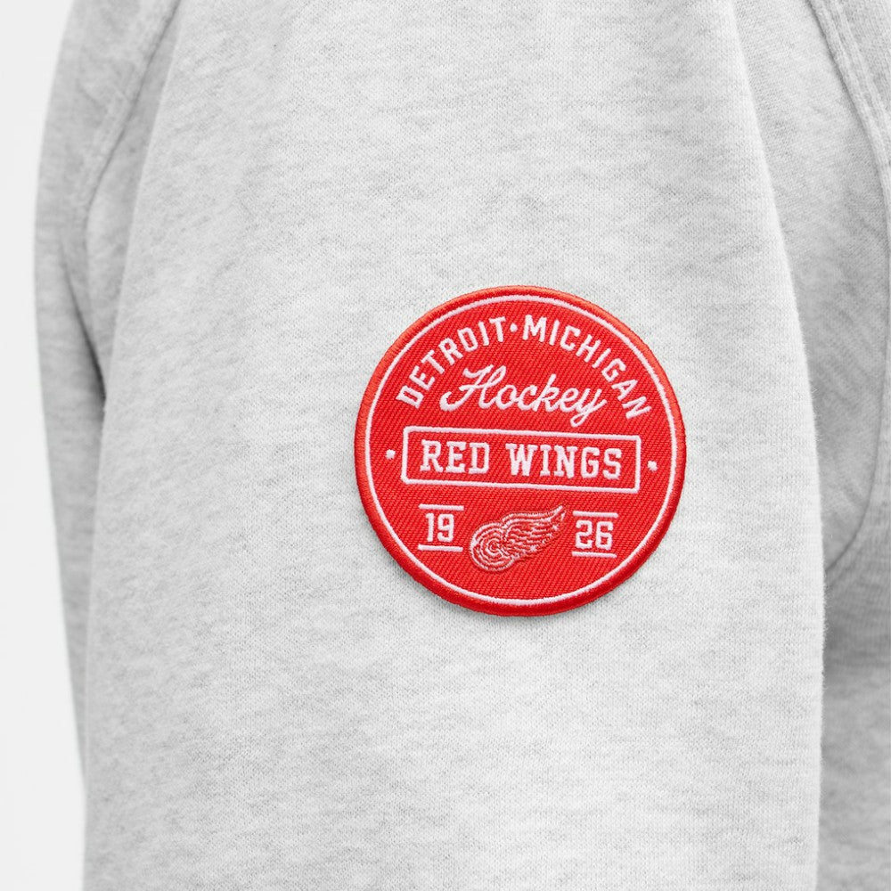 Detroit Red Wings lululemon Steady State Pullover Hoodie - Heathered Core Ultra Light Grey Hoodies