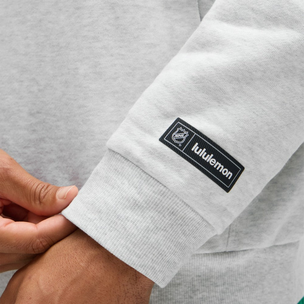 Dallas Stars lululemon Steady State Pullover Hoodie - Heathered Core Ultra Light Grey Hoodies