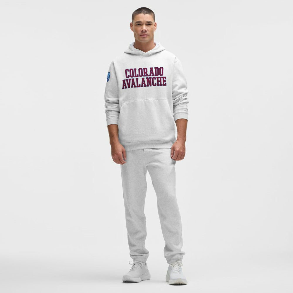 Colorado Avalanche lululemon Steady State Pullover Hoodie - Heathered Core Ultra Light Grey Hoodies