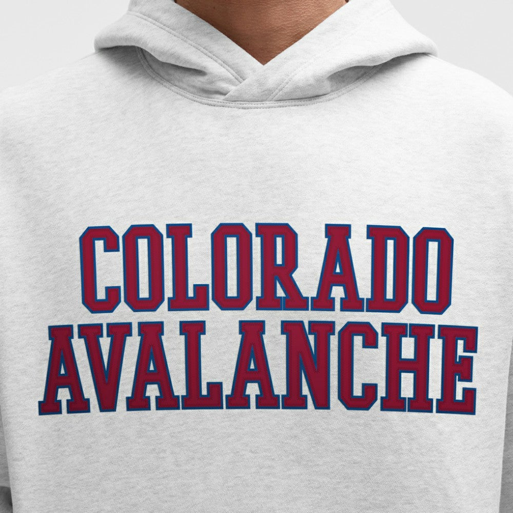 Colorado Avalanche lululemon Steady State Pullover Hoodie - Heathered Core Ultra Light Grey Hoodies