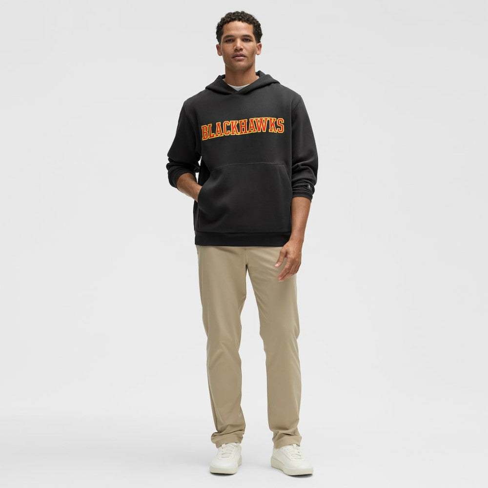 Chicago Blackhawks lululemon Steady State Pullover Hoodie - Black Hoodies