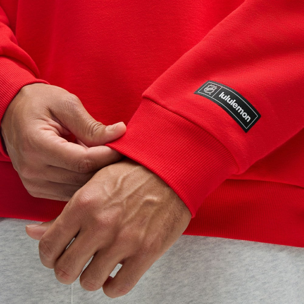 Chicago Blackhawks lululemon Steady State Pullover Hoodie - True Red Hoodies