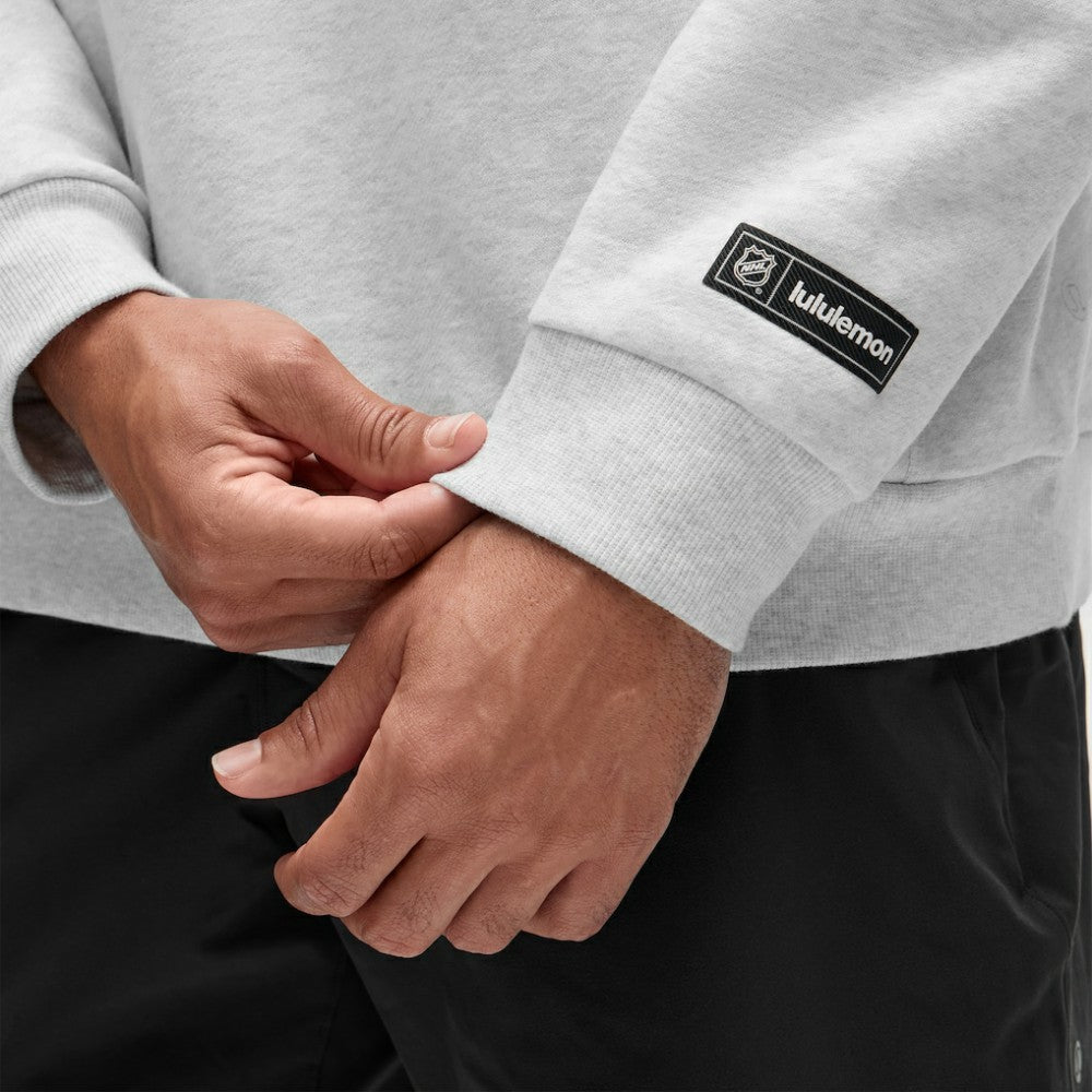 Calgary Flames lululemon Steady State Pullover Hoodie - Heathered Core Ultra Light Grey Hoodies