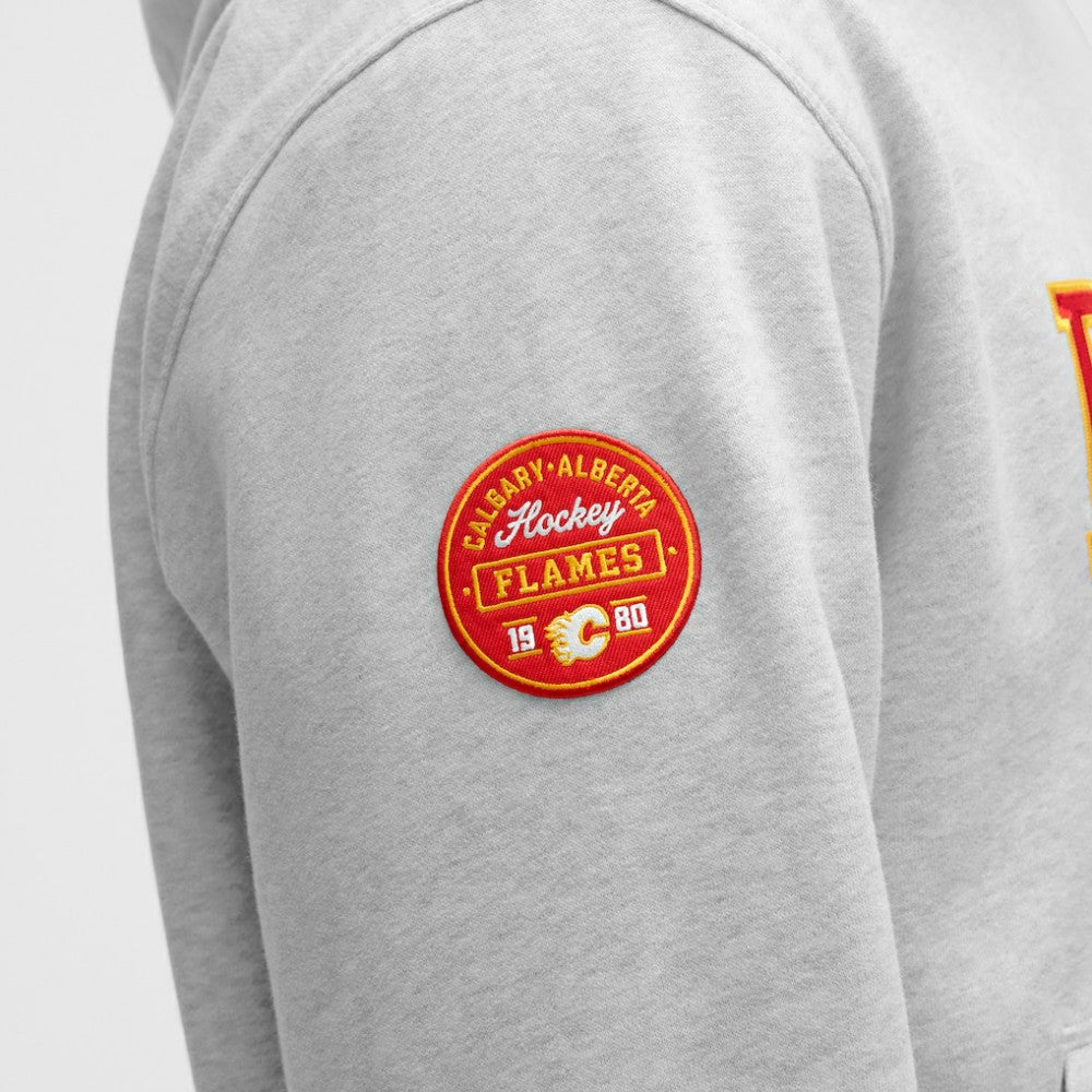 Calgary Flames lululemon Steady State Pullover Hoodie - Heathered Core Ultra Light Grey Hoodies