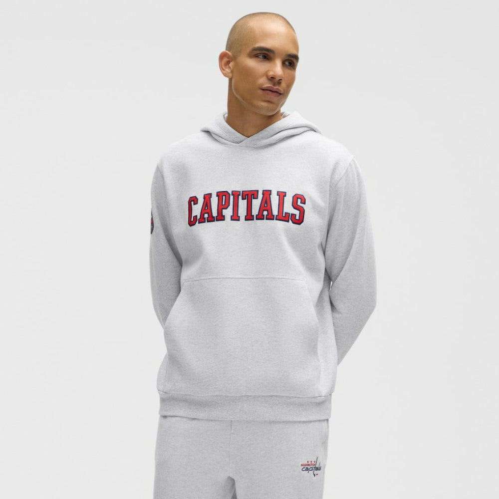 Washington Capitals lululemon Steady State Pullover Hoodie - Heathered Core Ultra Light Grey Hoodies
