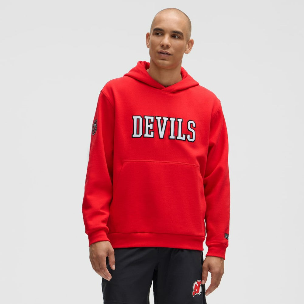 New Jersey Devils lululemon Steady State Pullover Hoodie - True Red Jerseys