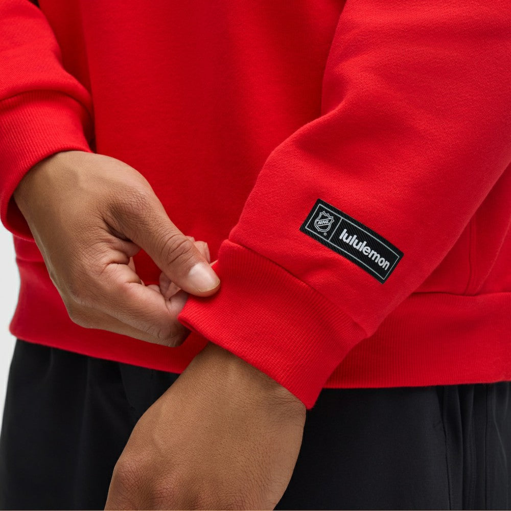 New Jersey Devils lululemon Steady State Pullover Hoodie - True Red Jerseys