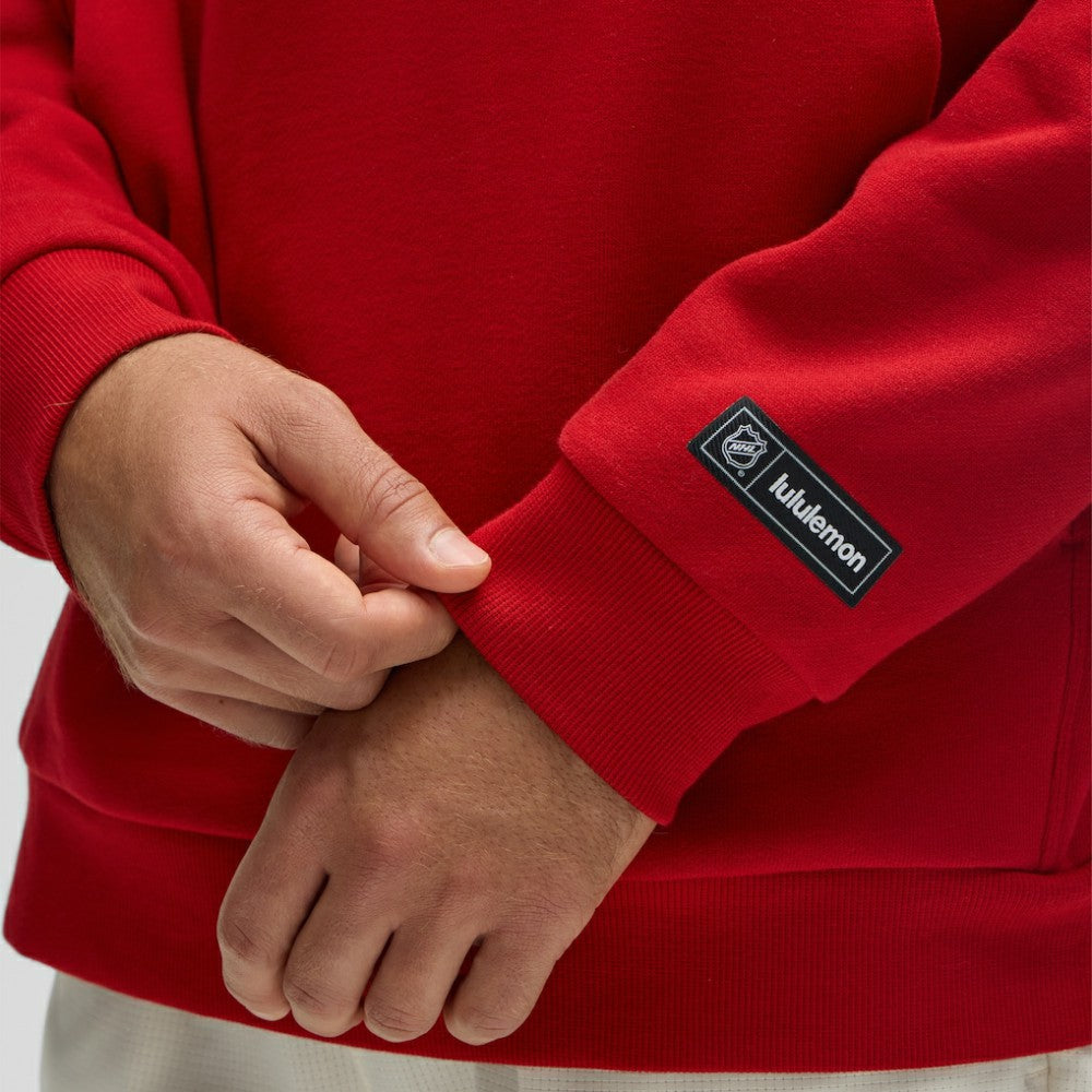 Montreal Canadiens lululemon Steady State Pullover Hoodie - College Crimson Hoodies