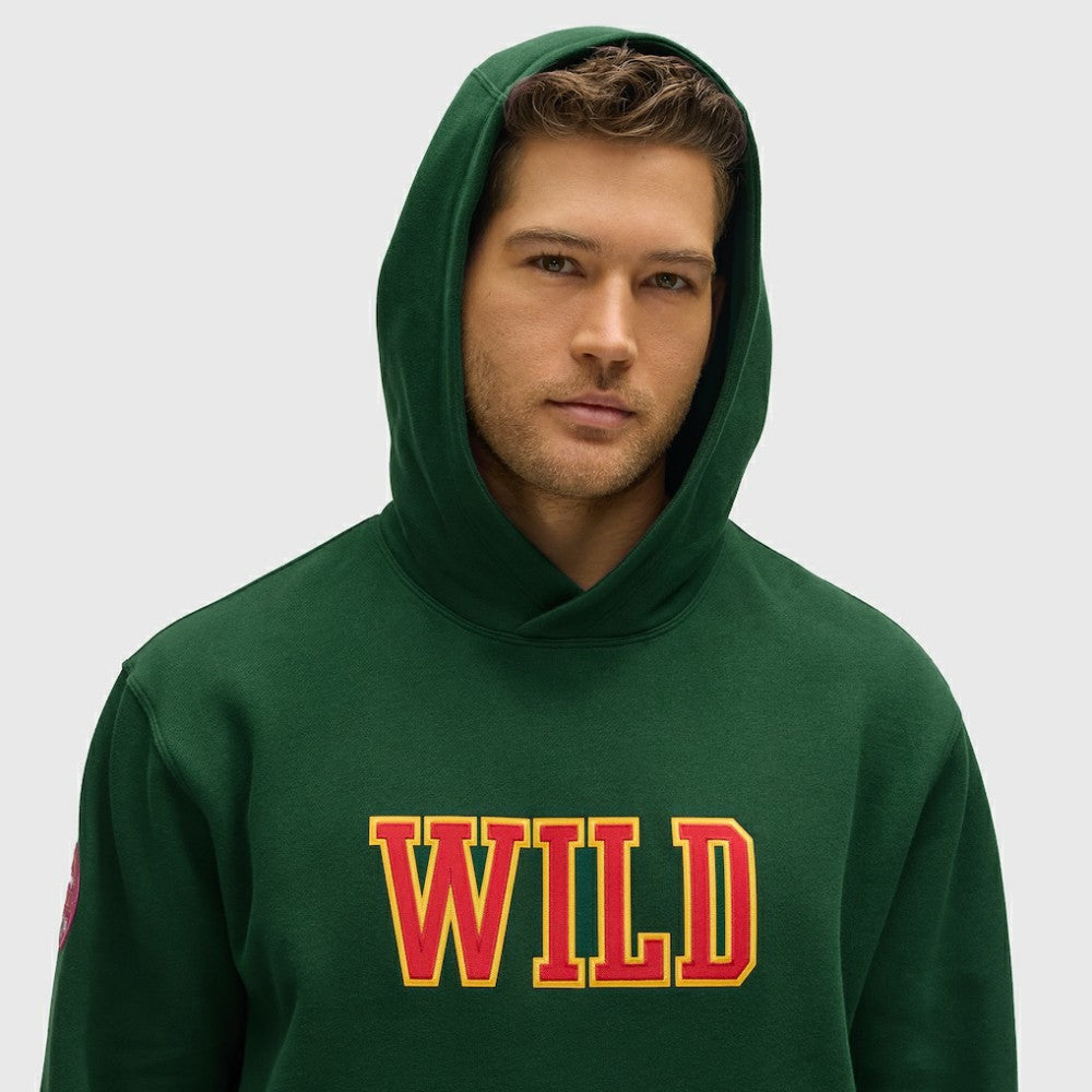 Minnesota Wild lululemon Steady State Pullover Hoodie - Green Hoodies