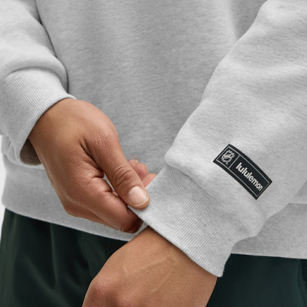 Minnesota Wild lululemon Steady State Pullover Hoodie - Heathered Core Ultra Light Grey Hoodies