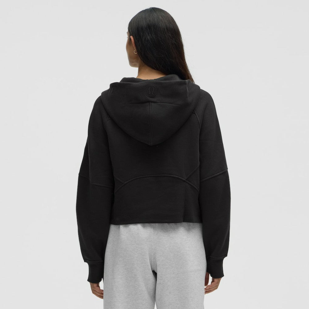 Anaheim Ducks lululemon Women's Scuba Oversized Half-Zip Hoodie - Black Hoodies
