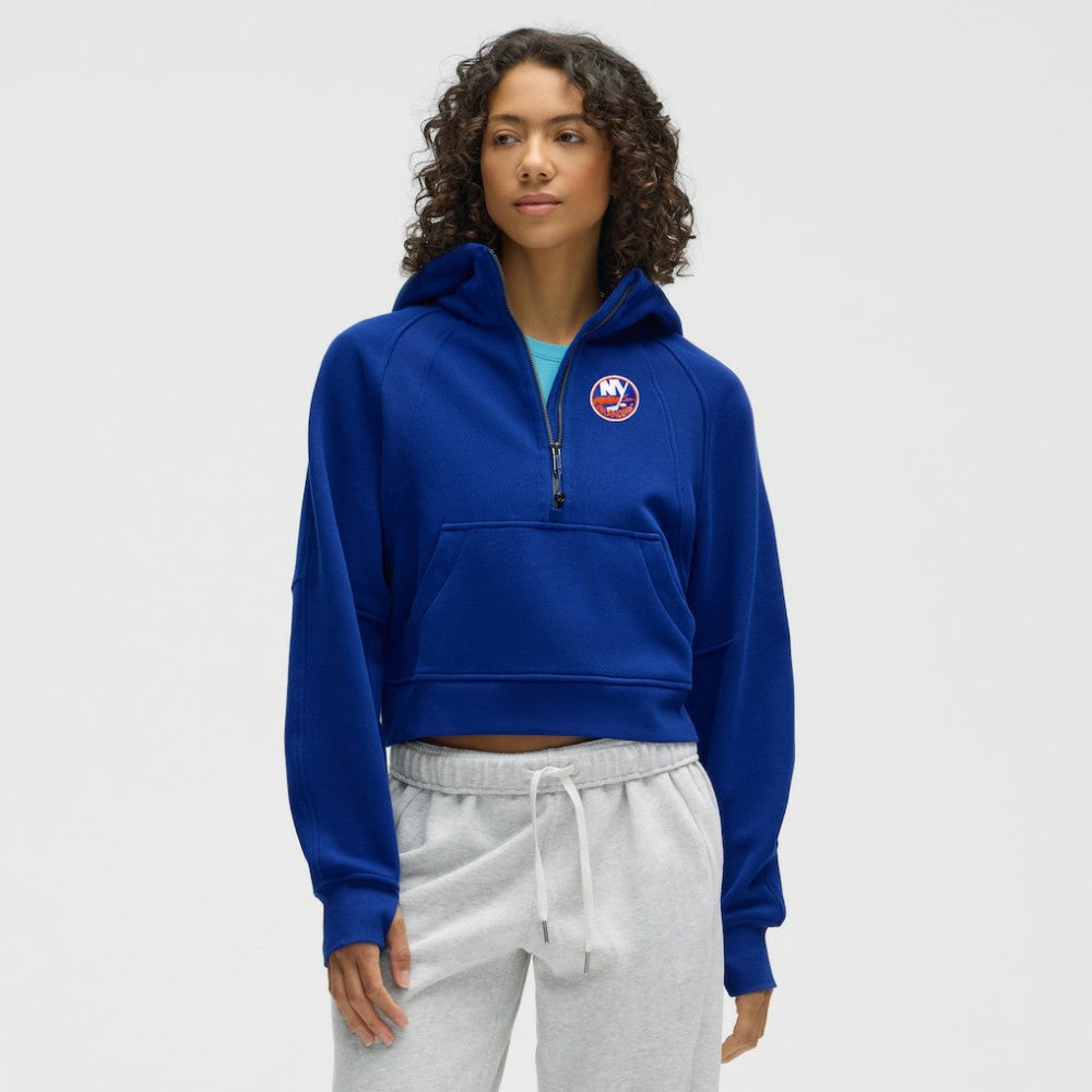 New York Islanders lululemon Women's Scuba Oversized Half-Zip Hoodie - College Cobalt Hoodies