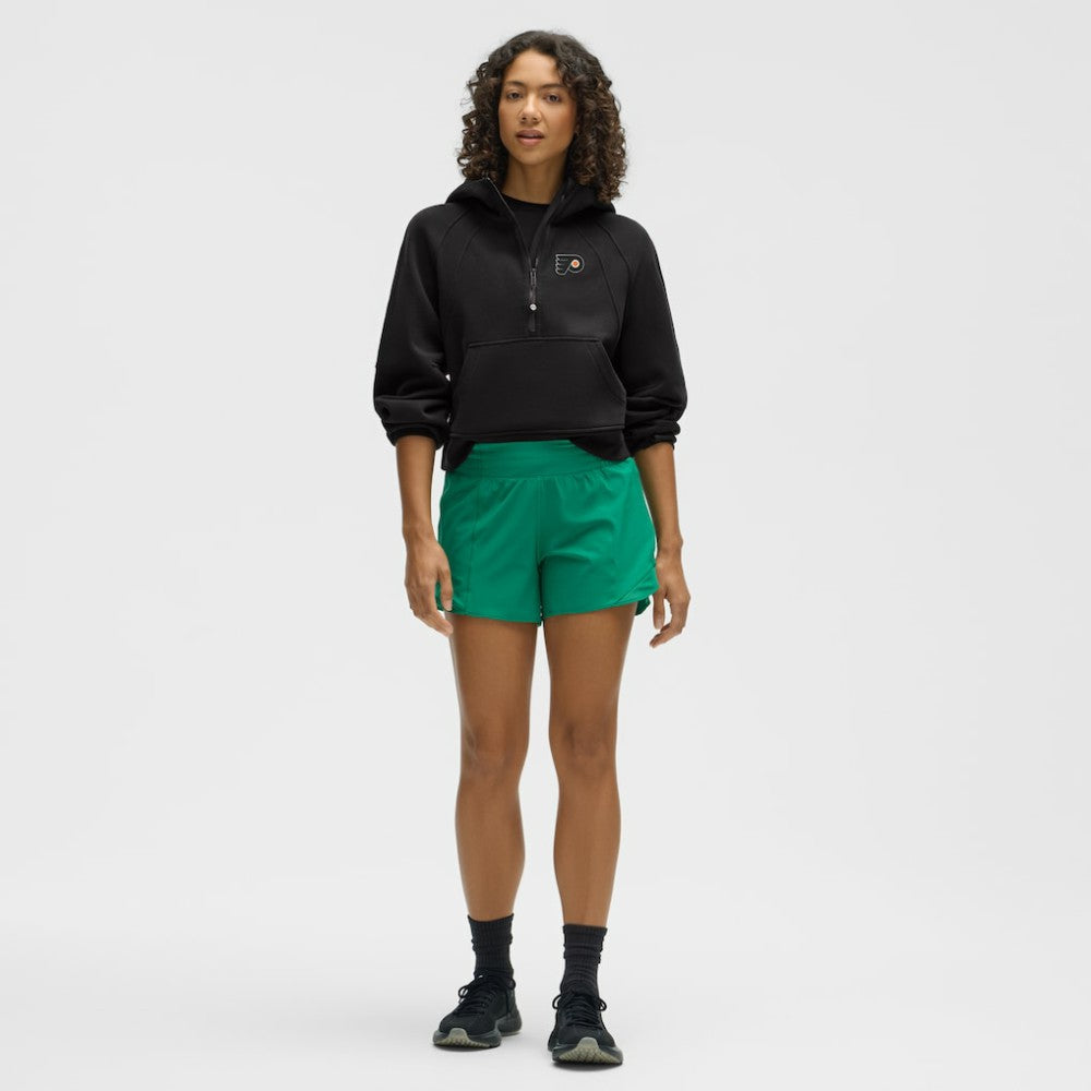 Philadelphia Flyers lululemon Women's Scuba Oversized Half-Zip Hoodie - Black Hoodies