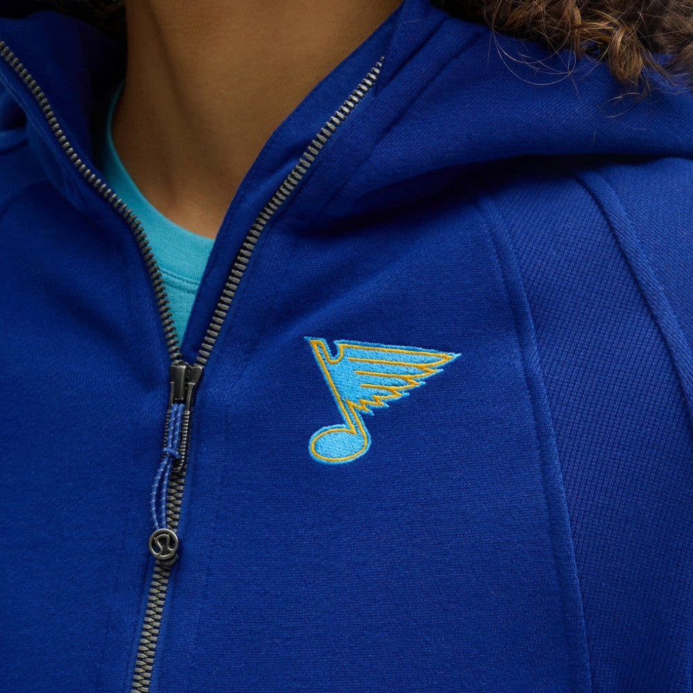 St. Louis Blues lululemon Women's Scuba Oversized Half-Zip Hoodie - College Cobalt Hoodies