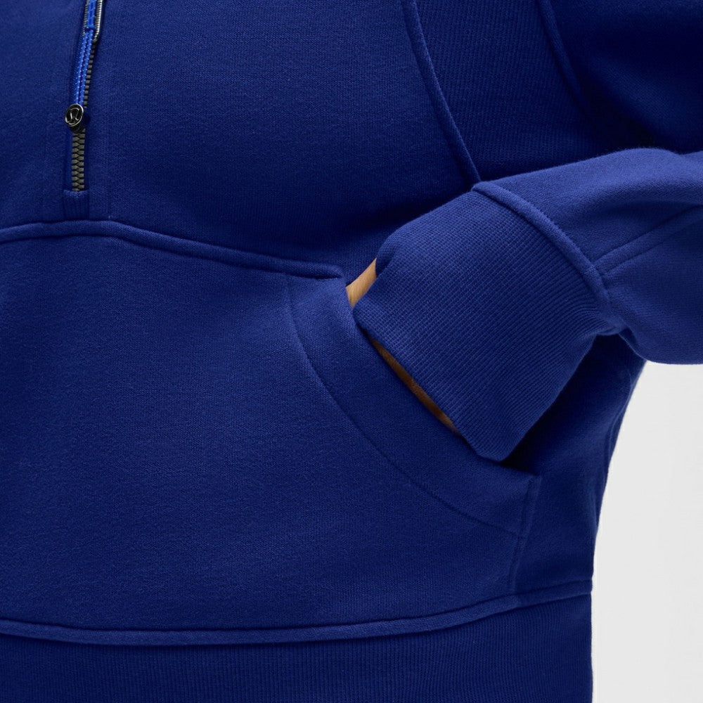 Toronto Maple Leafs lululemon Women's Scuba Oversized Half-Zip Hoodie - Larkspur Hoodies