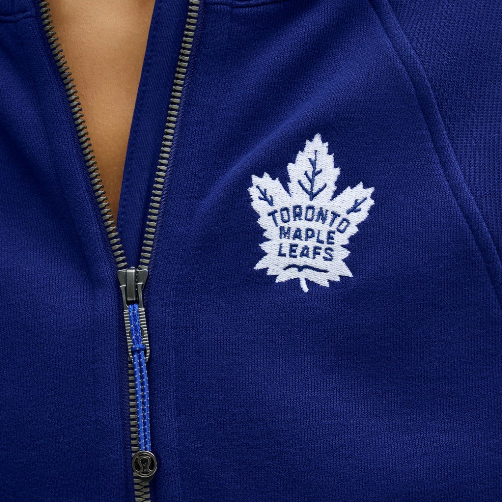 Toronto Maple Leafs lululemon Women's Scuba Oversized Half-Zip Hoodie - Larkspur Hoodies