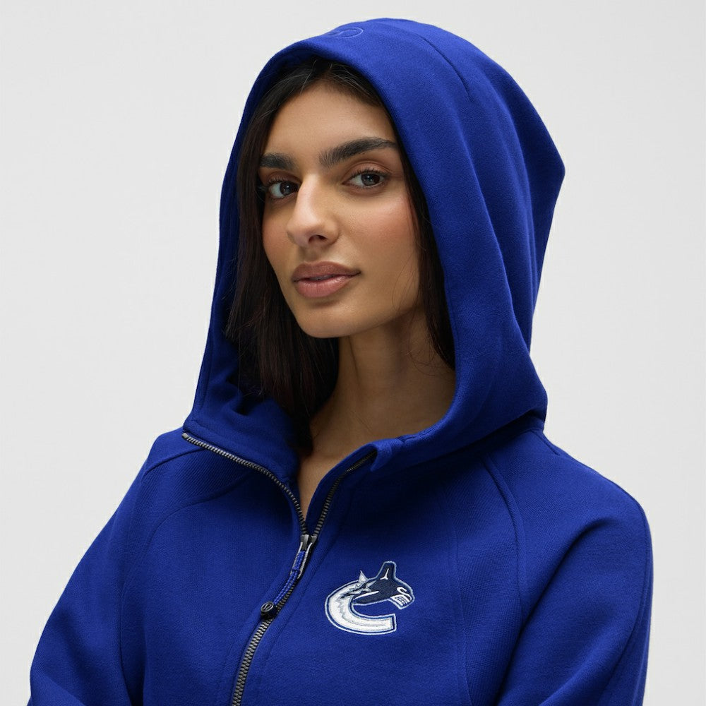 Vancouver Canucks lululemon Women's Scuba Oversized Half-Zip Hoodie - Larkspur Hoodies