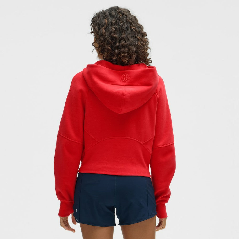 Washington Capitals lululemon Women's Scuba Oversized Half-Zip Hoodie - True Red Hoodies