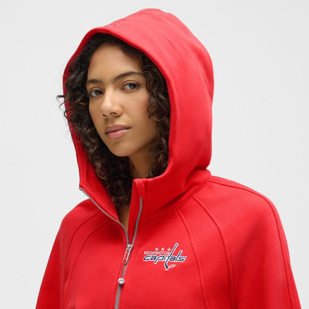 Washington Capitals lululemon Women's Scuba Oversized Half-Zip Hoodie - True Red Hoodies