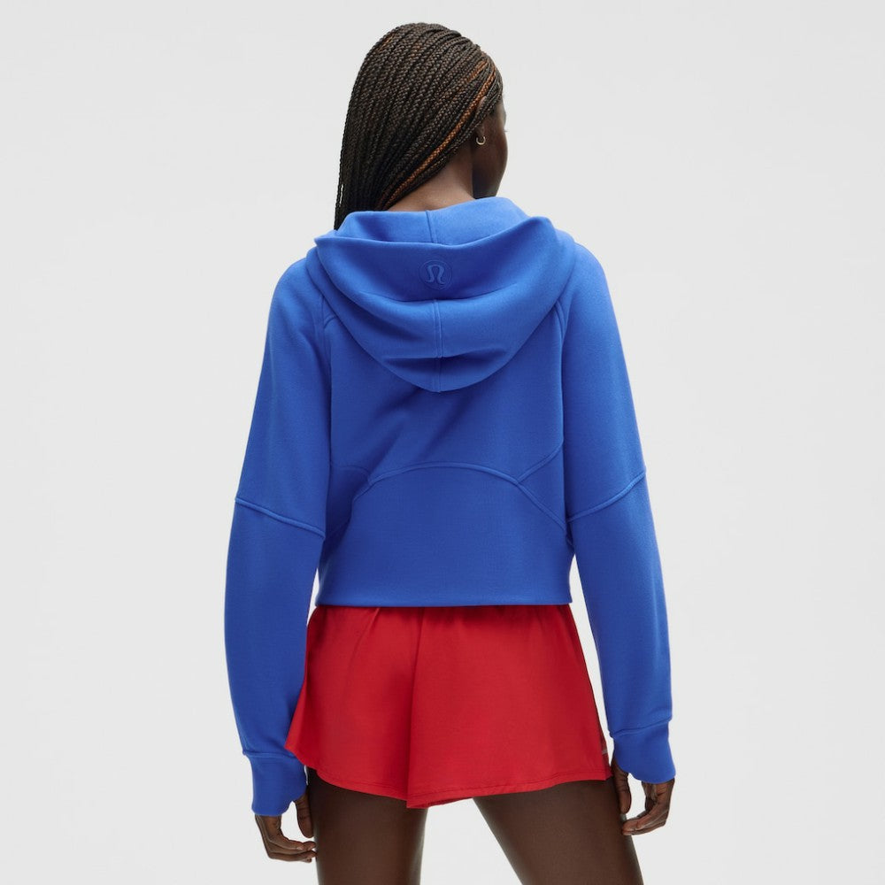 New York Rangers lululemon Women's Scuba Oversized Half-Zip Hoodie - Blue Hoodies