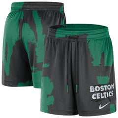 Boston Celtics Courtside Club Dri-FIT Practice Shorts - Black/Kelly Green outlet