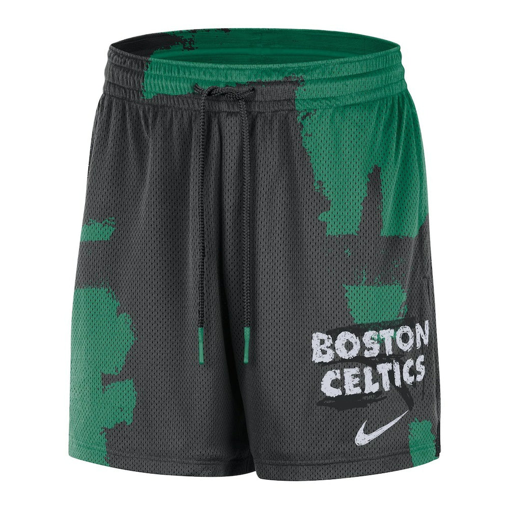 Boston Celtics Courtside Club Dri-FIT Practice Shorts - Black/Kelly Green outlet