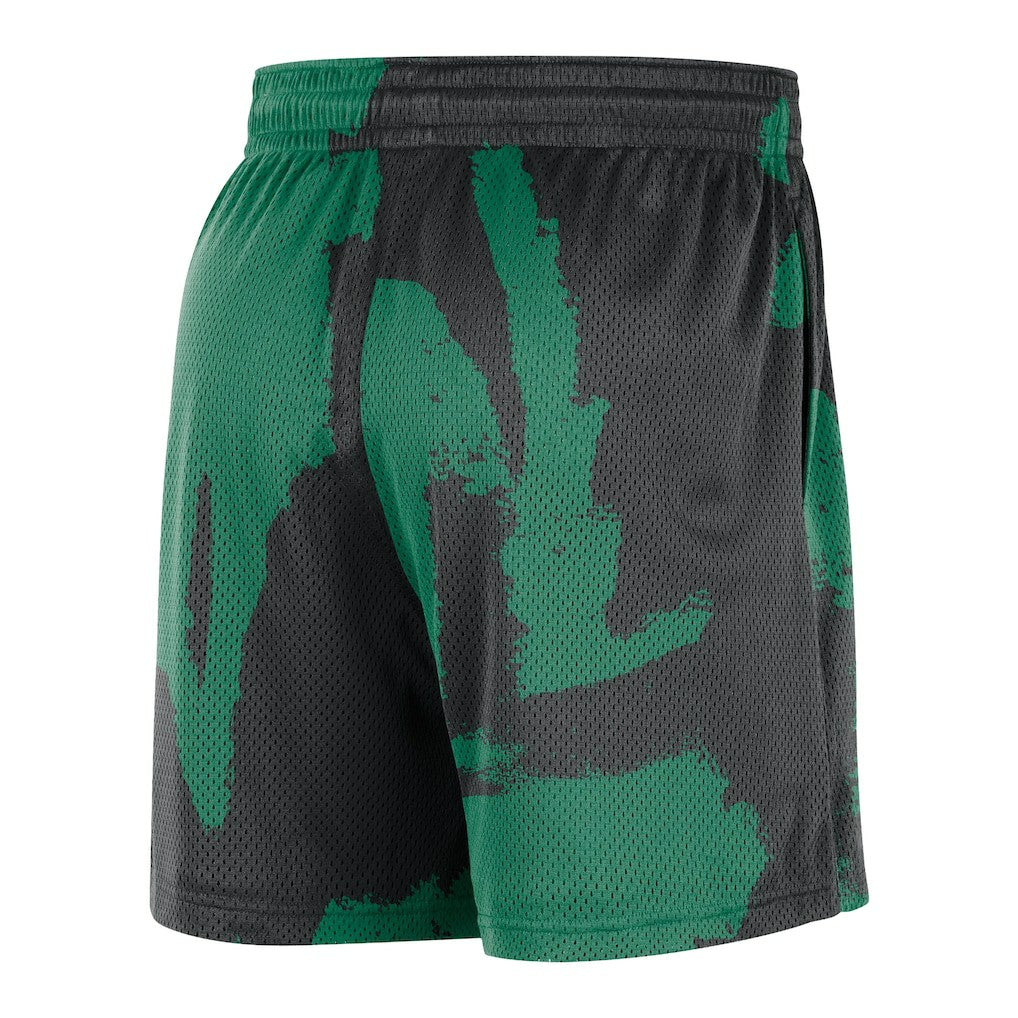 Boston Celtics Courtside Club Dri-FIT Practice Shorts - Black/Kelly Green outlet