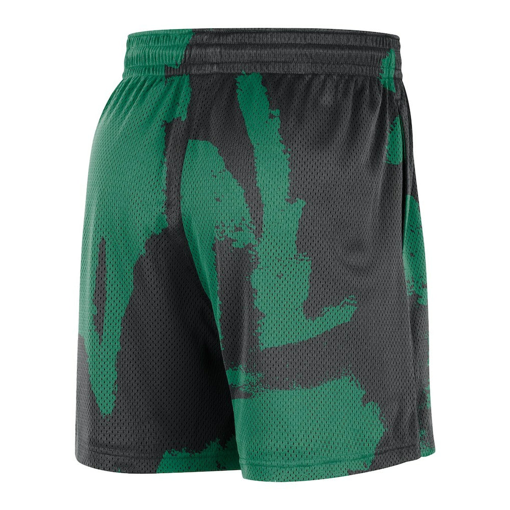 Boston Celtics Courtside Club Dri-FIT Practice Shorts - Black/Kelly Green outlet