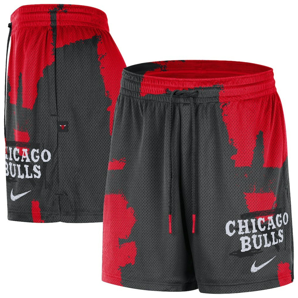 Chicago Bulls Courtside Club Dri-FIT Practice Shorts - Black/Red online